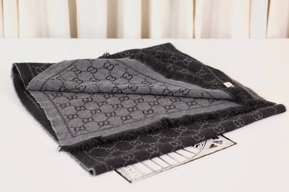 Gucci GG Scarf Grey