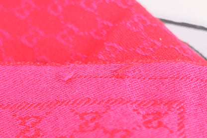 Gucci GG Scarf Red - Pink