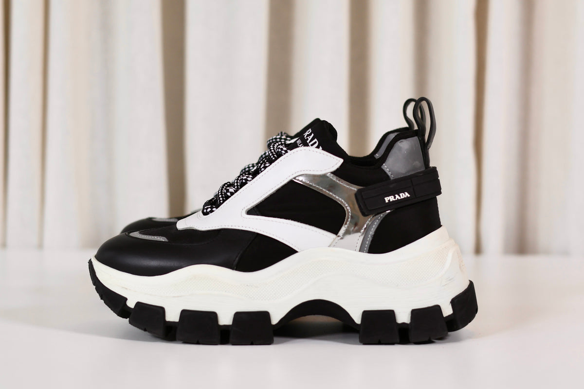 Prada Black & White Sneakers