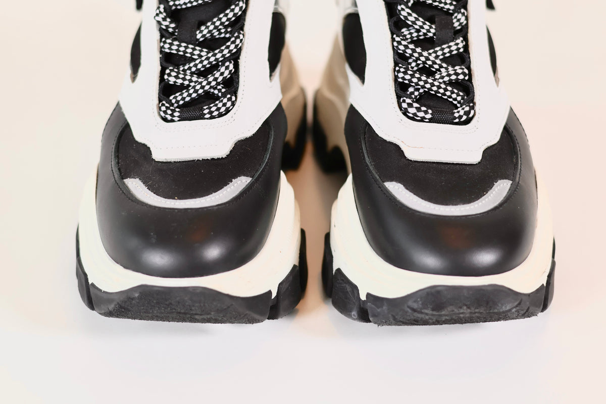 Prada Black & White Sneakers