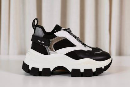Prada Black & White Sneakers