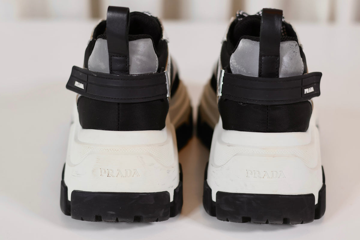 Prada Black & White Sneakers
