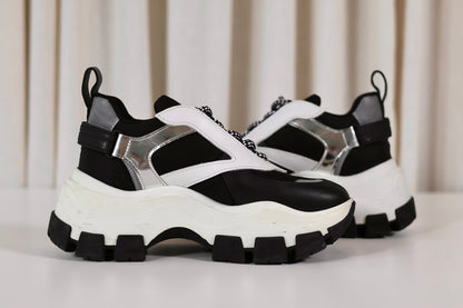 Prada Black & White Sneakers