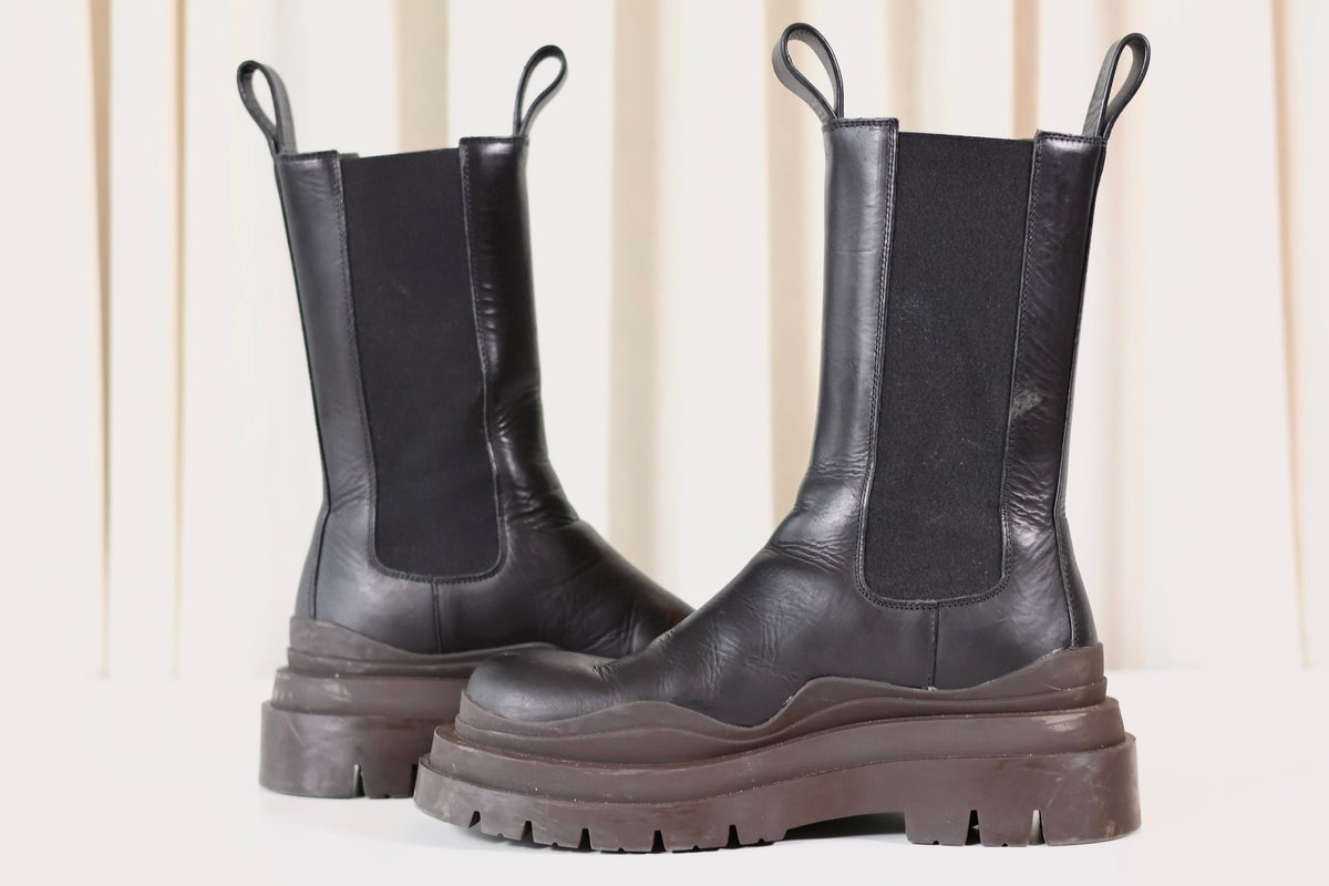 Bottega Veneta Black Boots