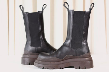 Bottega Veneta Black Boots