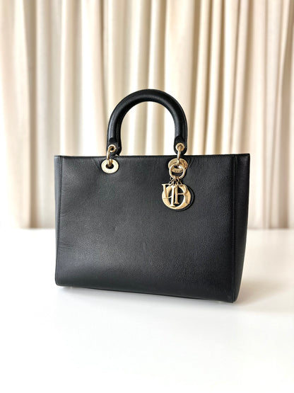 Lady Dior large black
