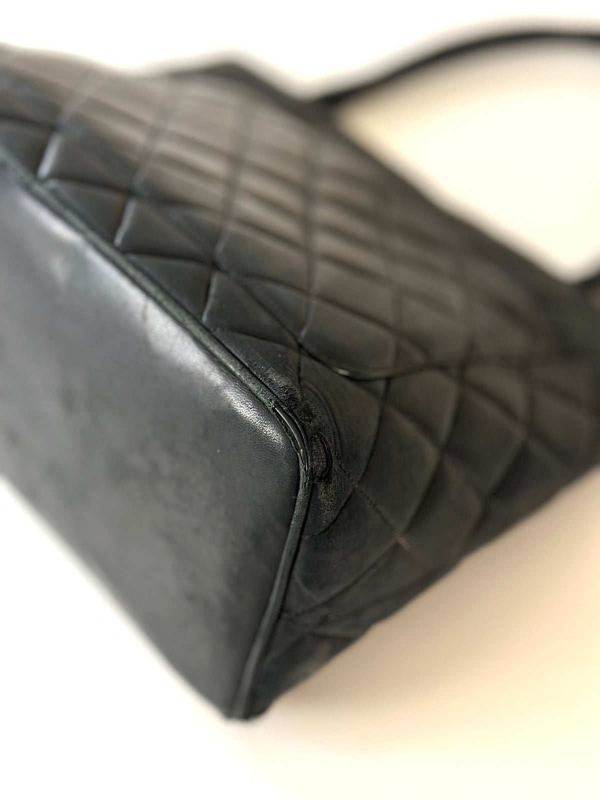 Chanel medallion bag black