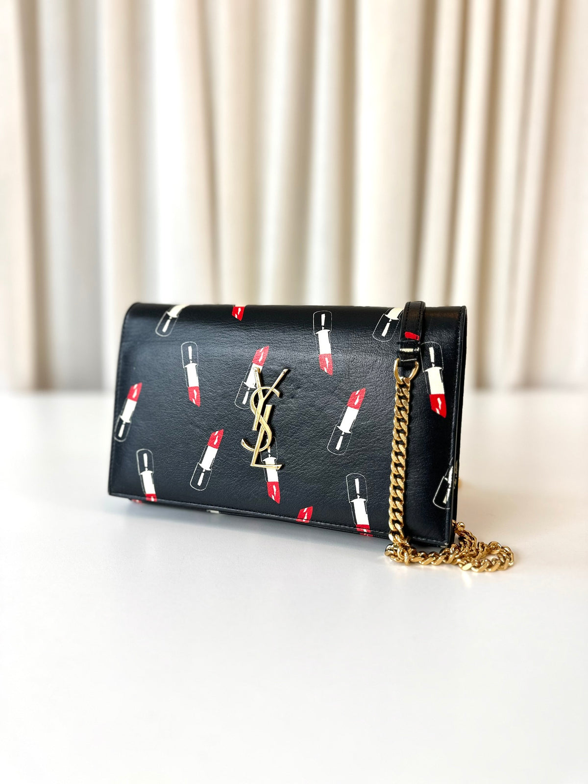 Saint Laurent lipstick bag