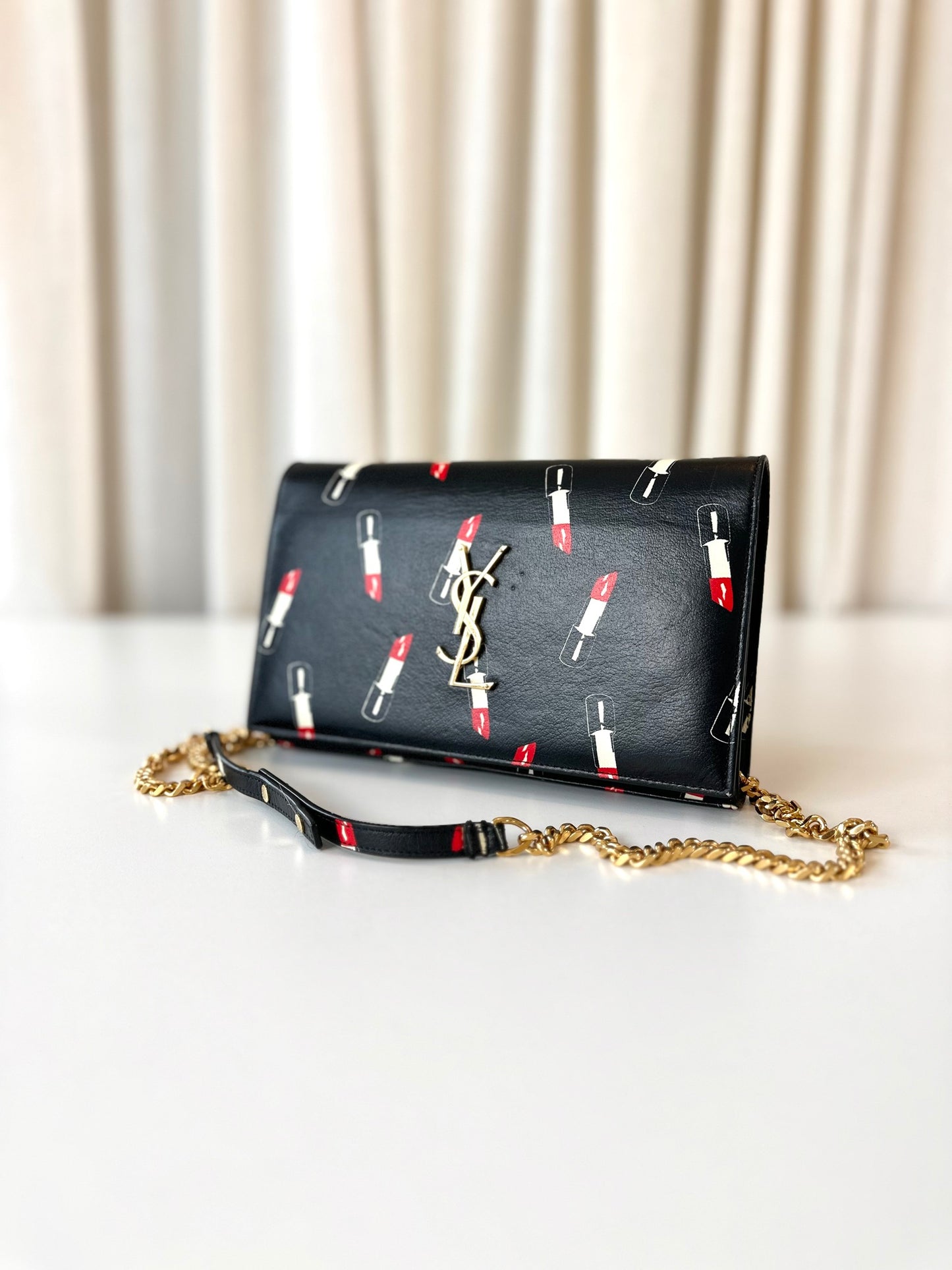 Saint Laurent lipstick bag