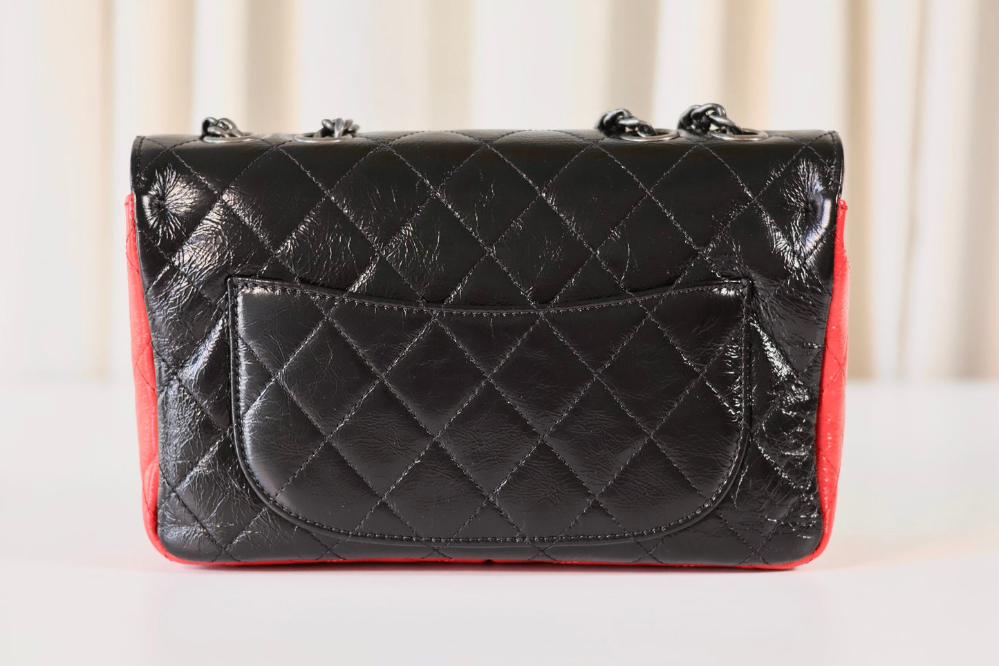 Chanel single flap bag Tricolor