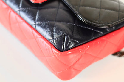 Chanel single flap bag Tricolor