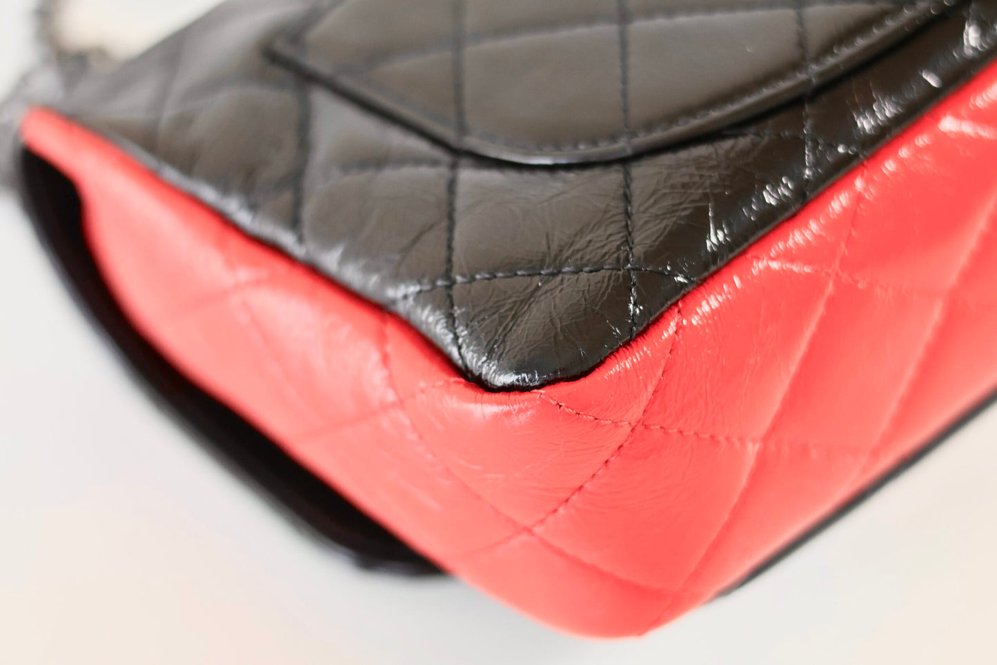 Chanel single flap bag Tricolor