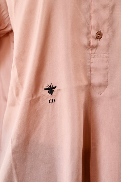 Christian Dior silk blouse light pink