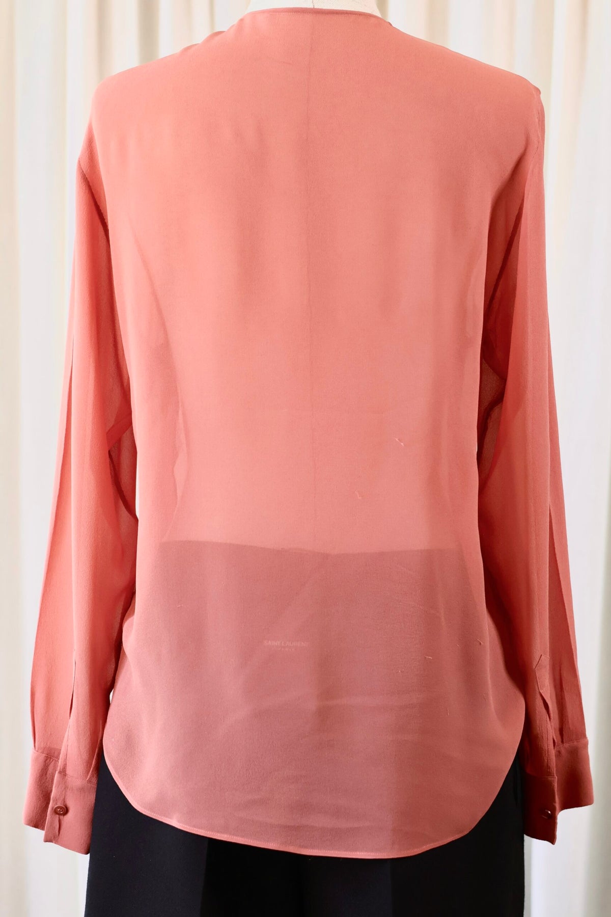 Christian Dior silk blouse pink