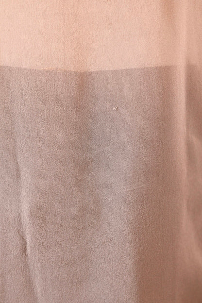 Christian Dior silk blouse nude