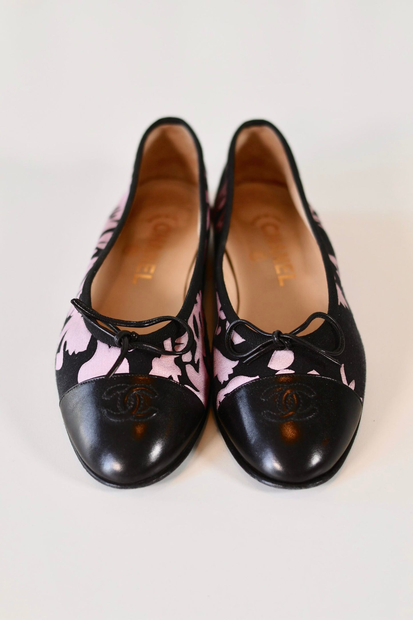 Chanel ballerina black