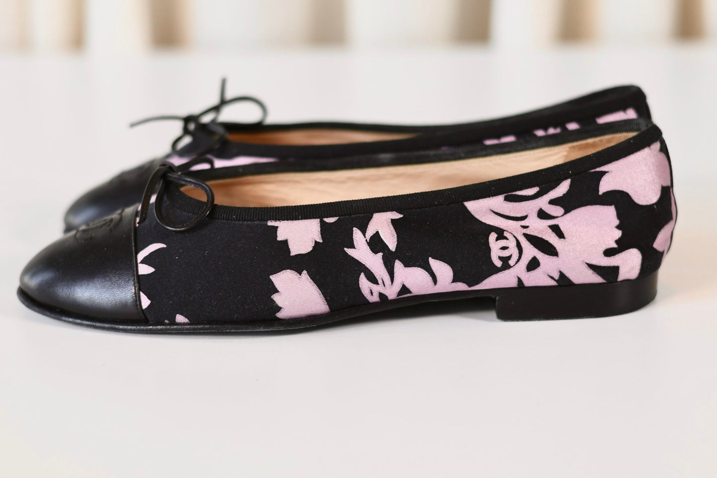 Chanel ballerina black