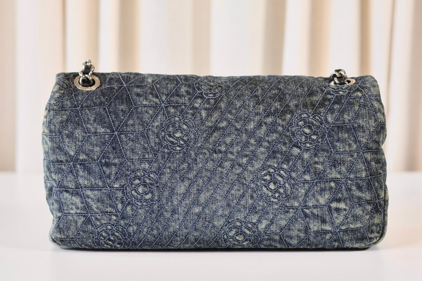Chanel Denim single flap bag
