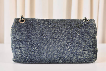 Chanel Denim single flap bag
