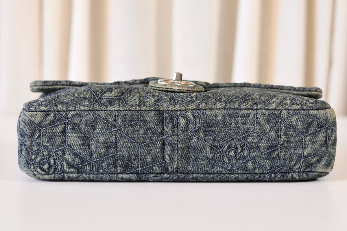 Chanel Denim single flap bag