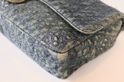 Chanel Denim single flap bag