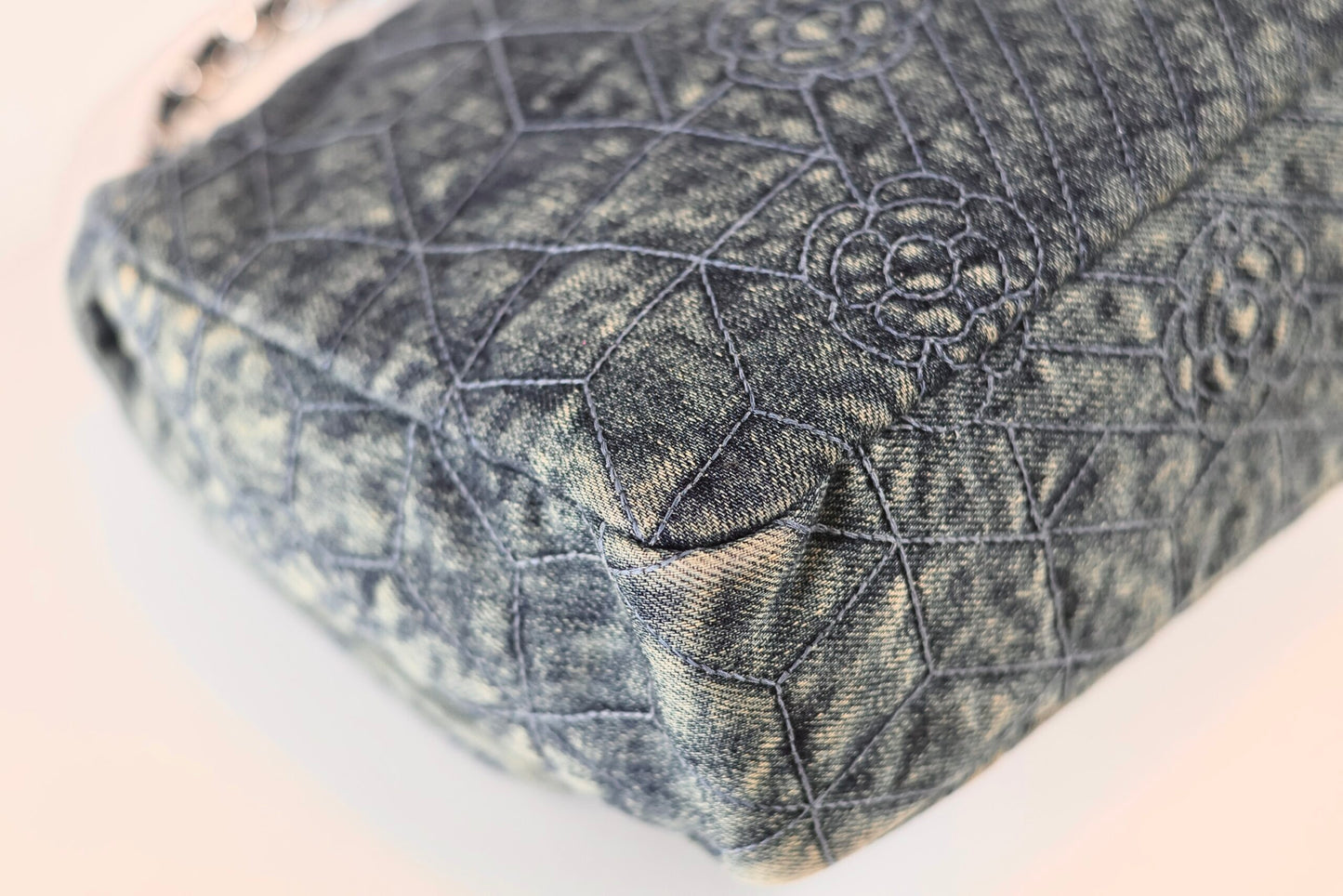 Chanel Denim single flap bag