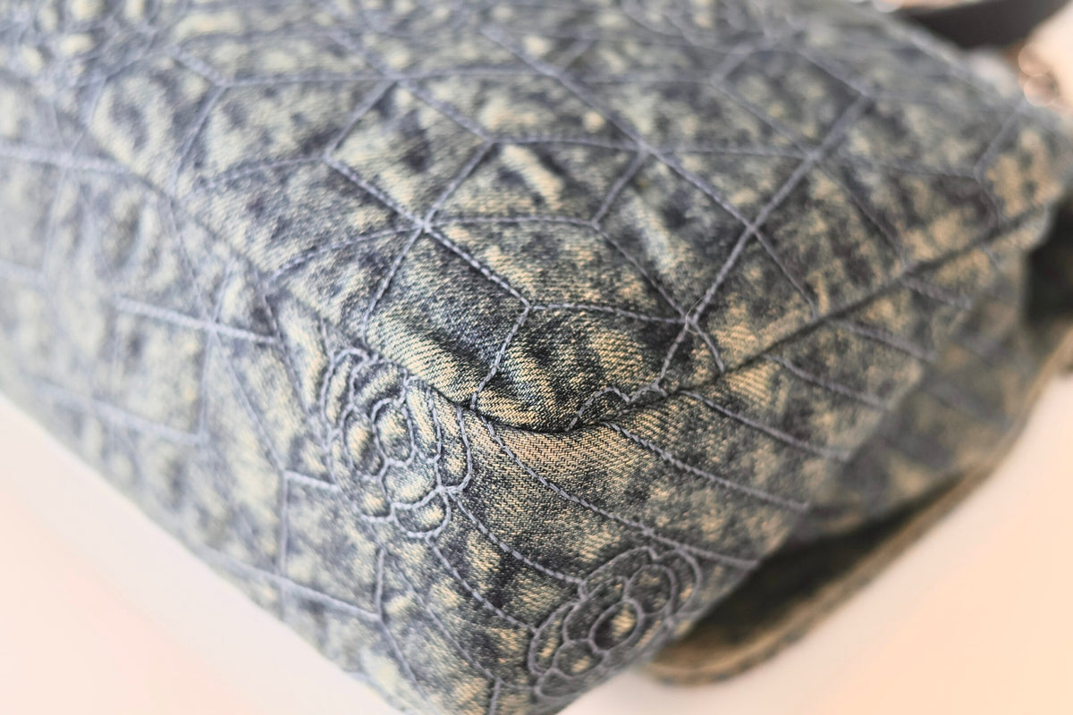 Chanel Denim single flap bag