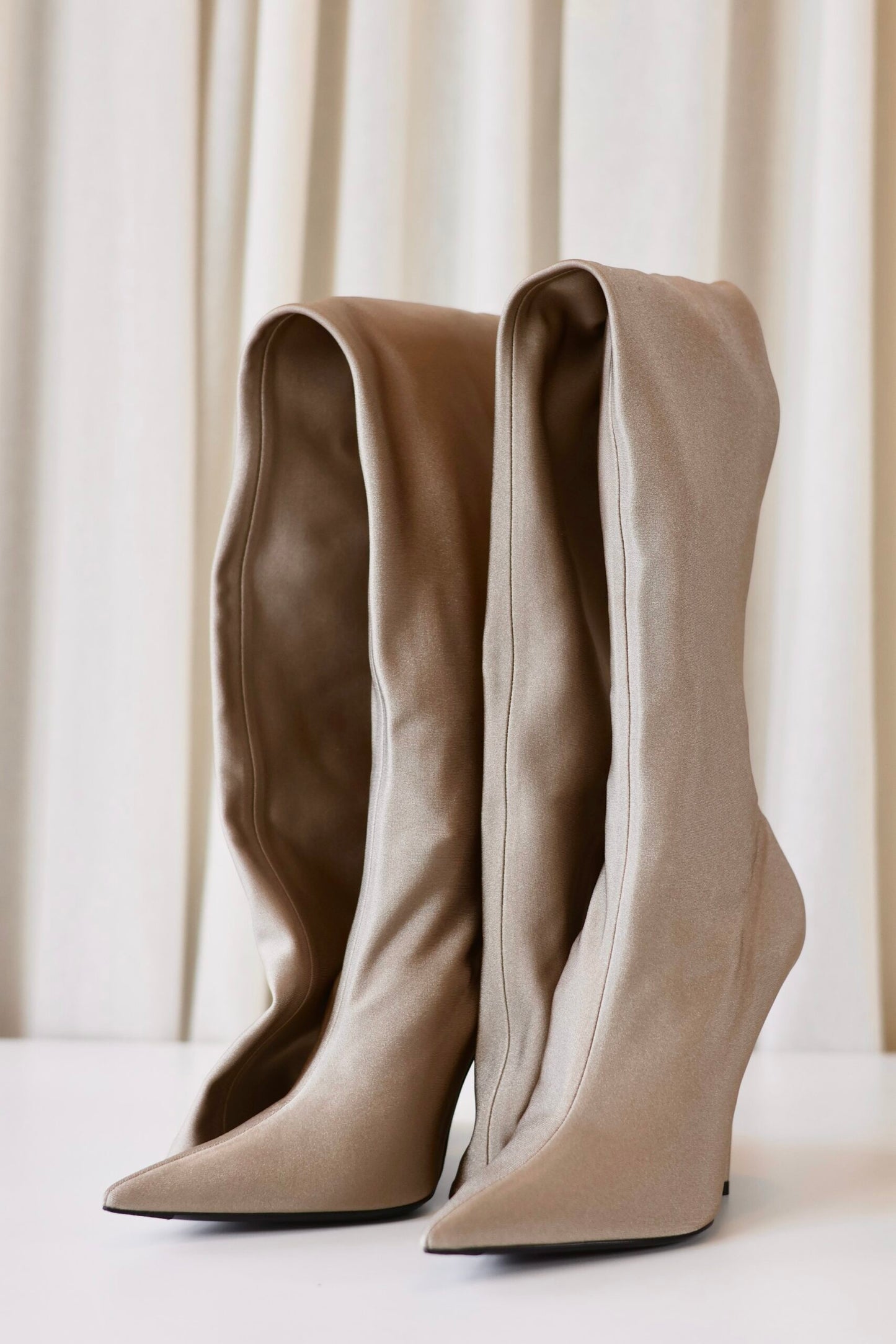 Balenciaga heels beige