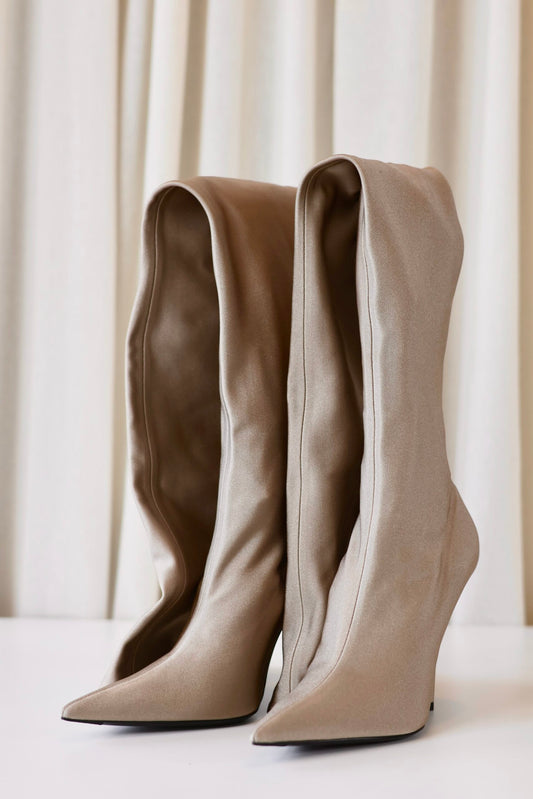 Balenciaga heels beige