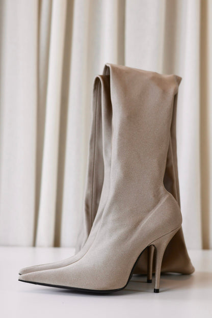 Balenciaga heels beige