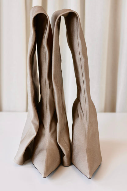 Balenciaga heels beige