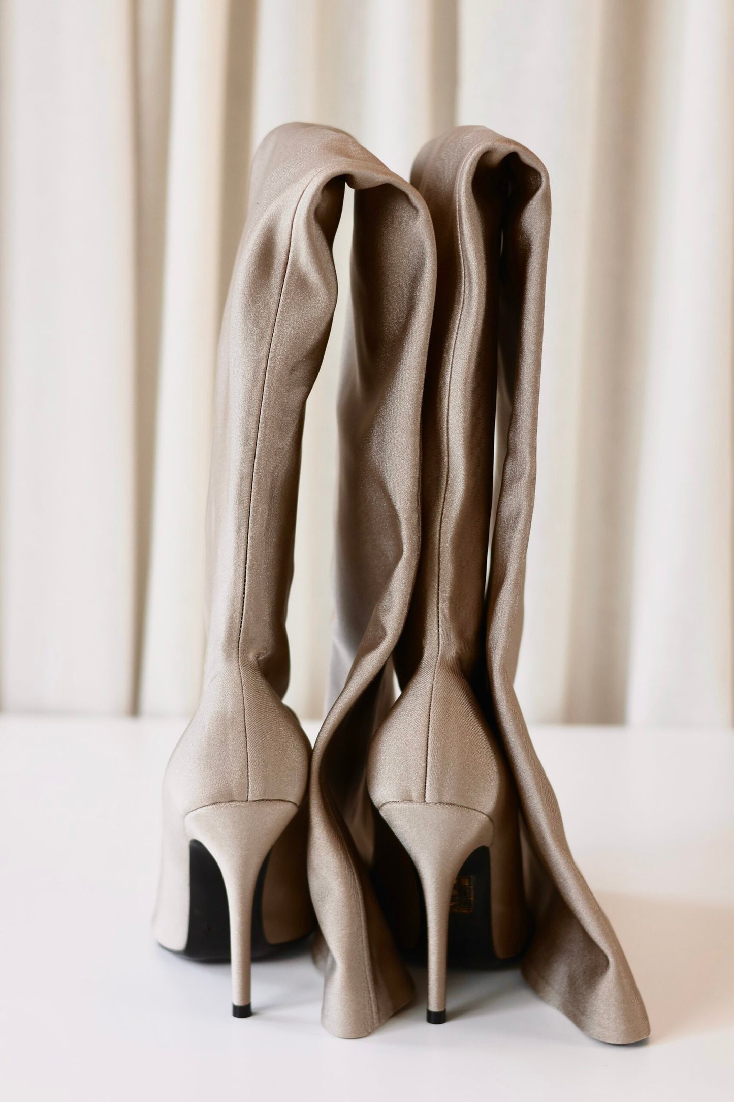 Balenciaga heels beige