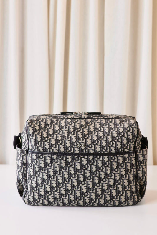 Dior diaper bag oblique