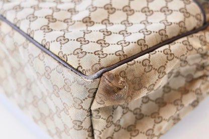 Gucci diaper bag