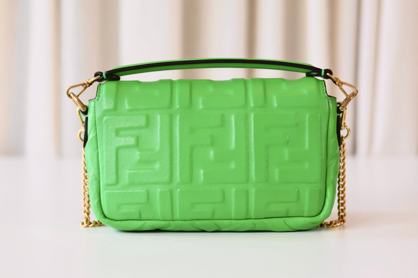 Fendi baquette mini green