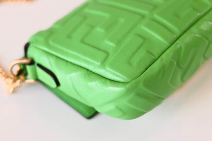 Fendi baquette mini green