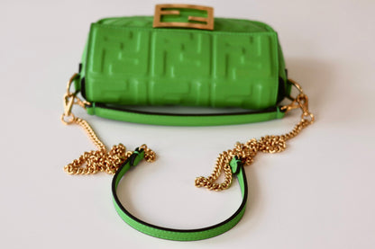 Fendi baquette mini green