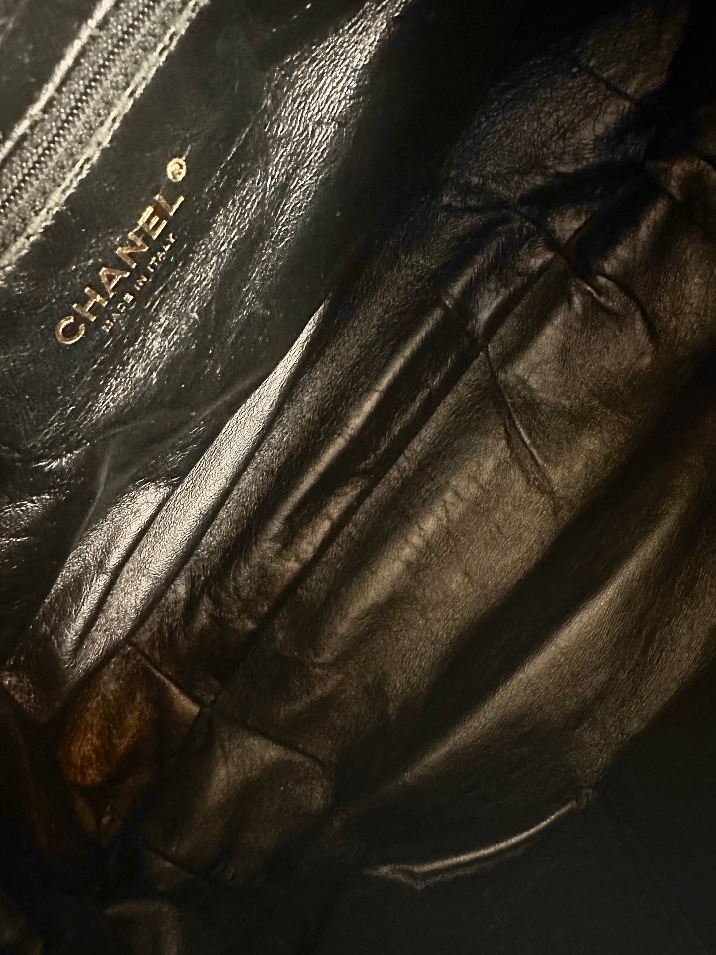 Chanel fabric shoulder bag