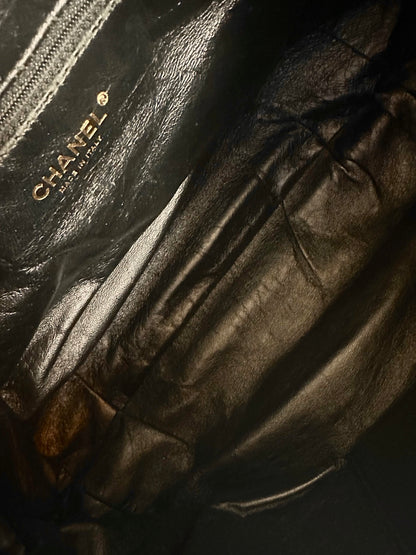 Chanel fabric shoulder bag
