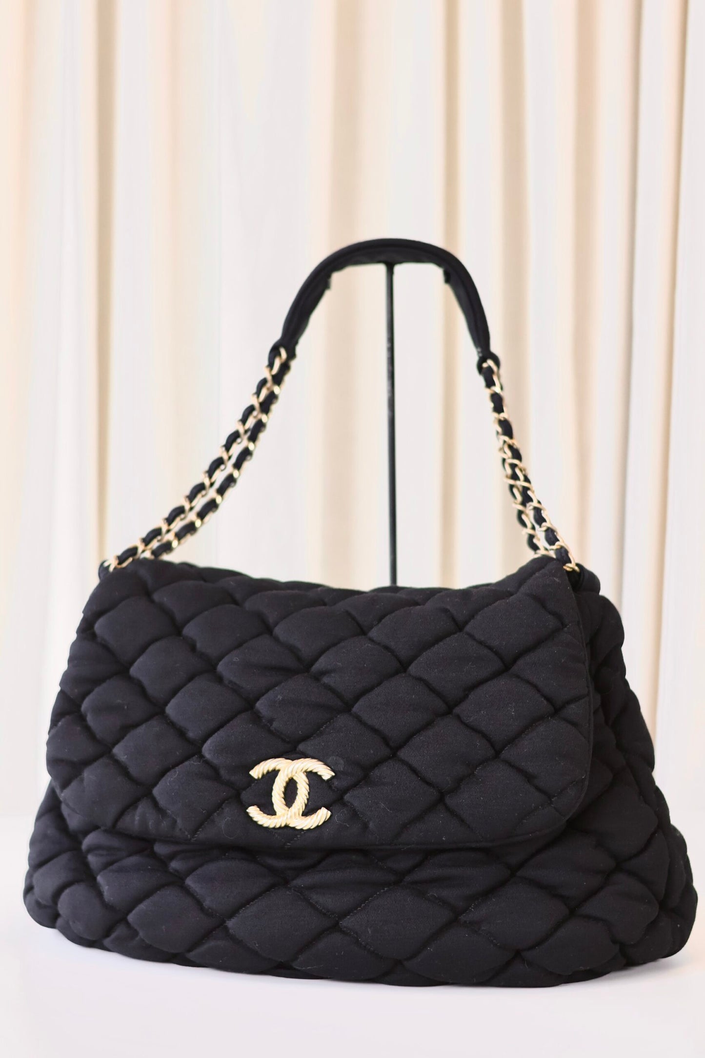 Chanel fabric shoulder bag