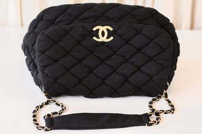 Chanel fabric shoulder bag