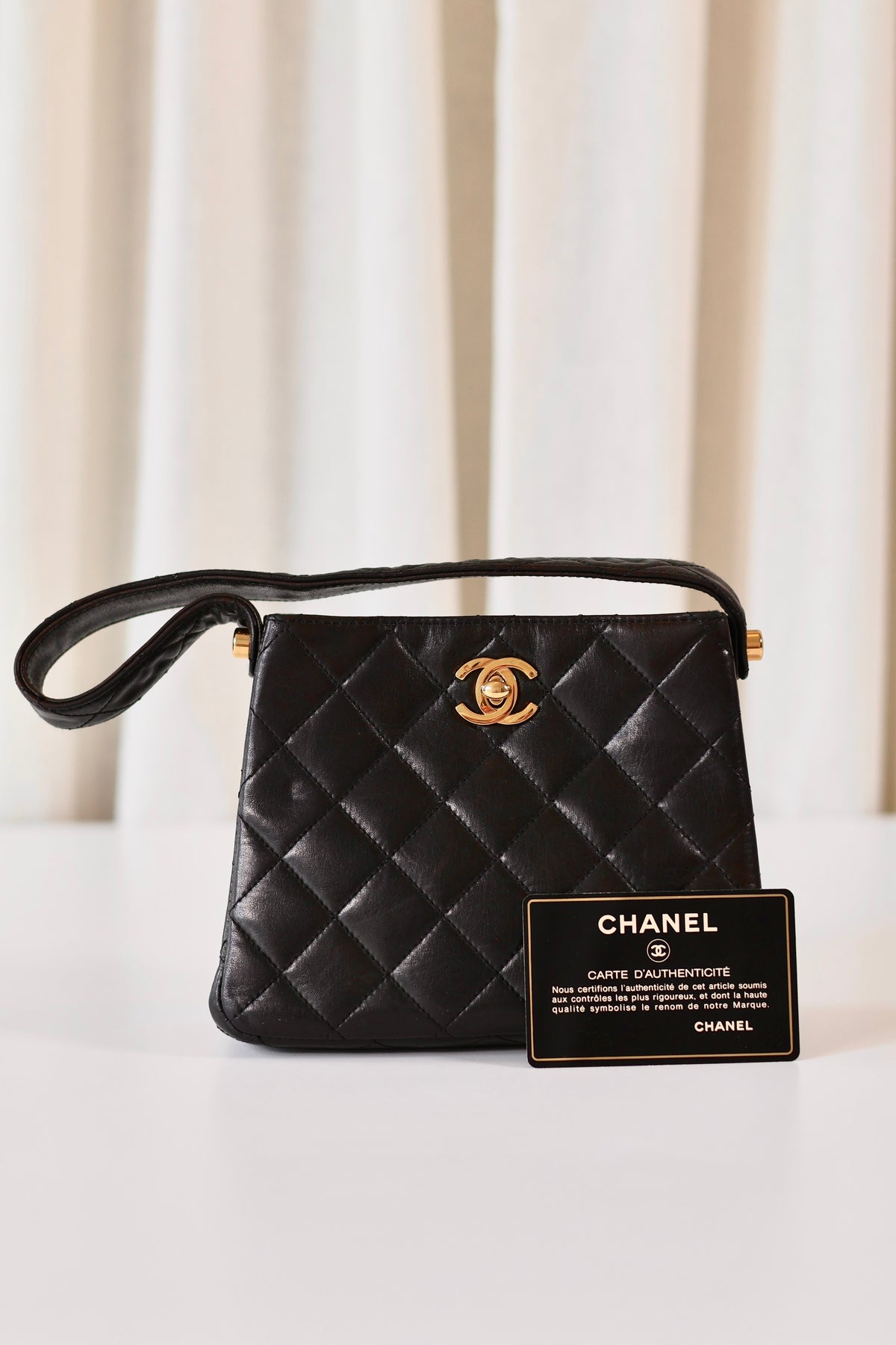 Chanel mini top handle