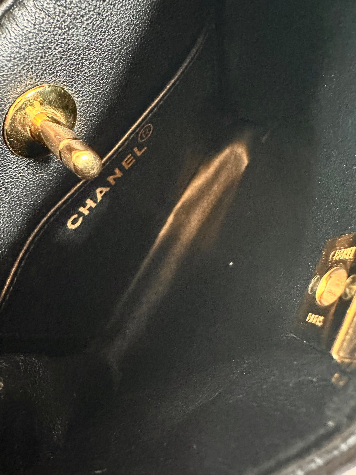 Chanel mini top handle