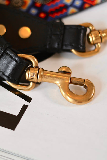 Dior strap navy orange