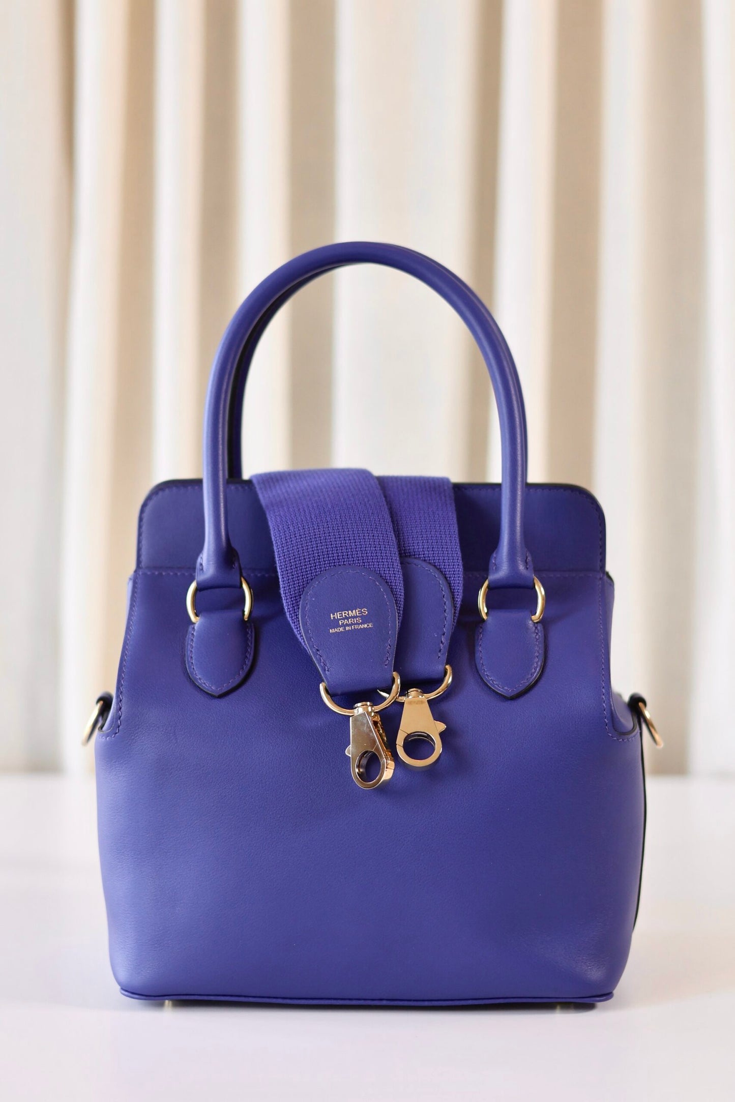 Hermes Toolbox 20 Blue Electrique
