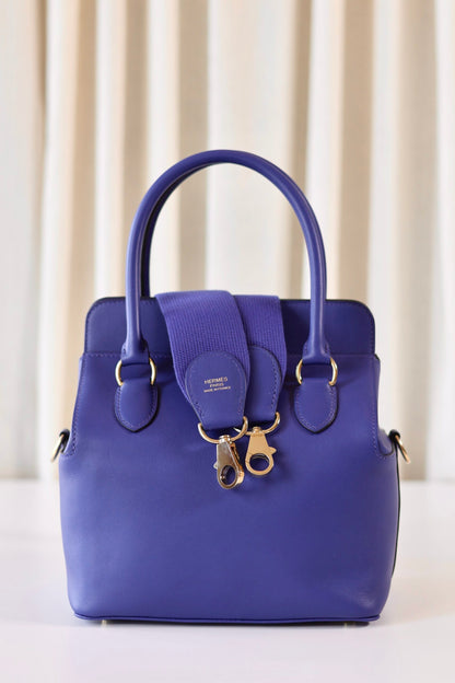 Hermes Toolbox 20 Blue Electrique