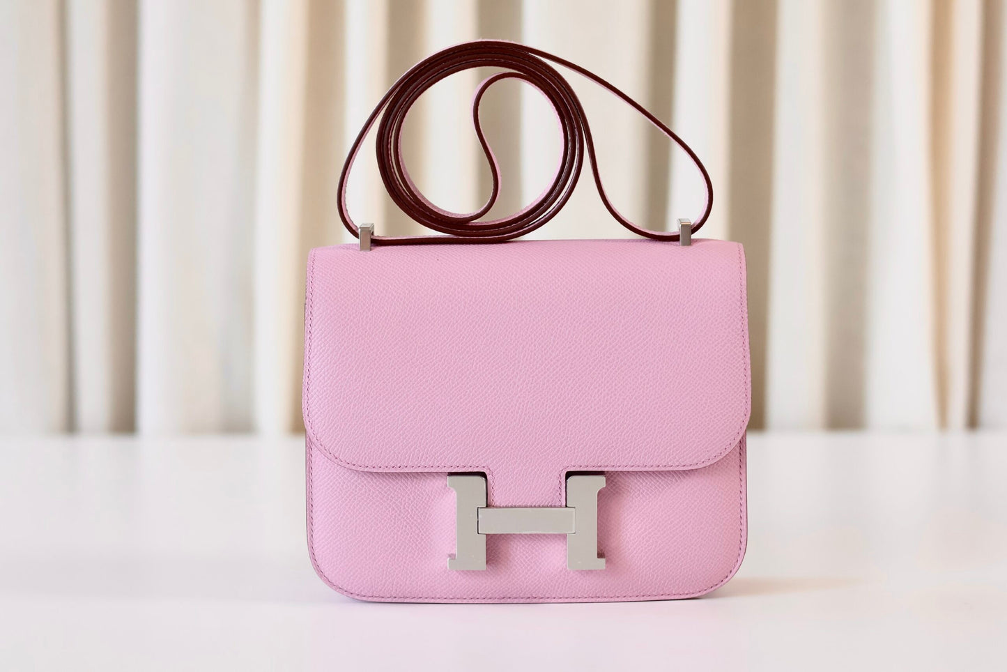 Hermes Constance 18 mauve sylvestre