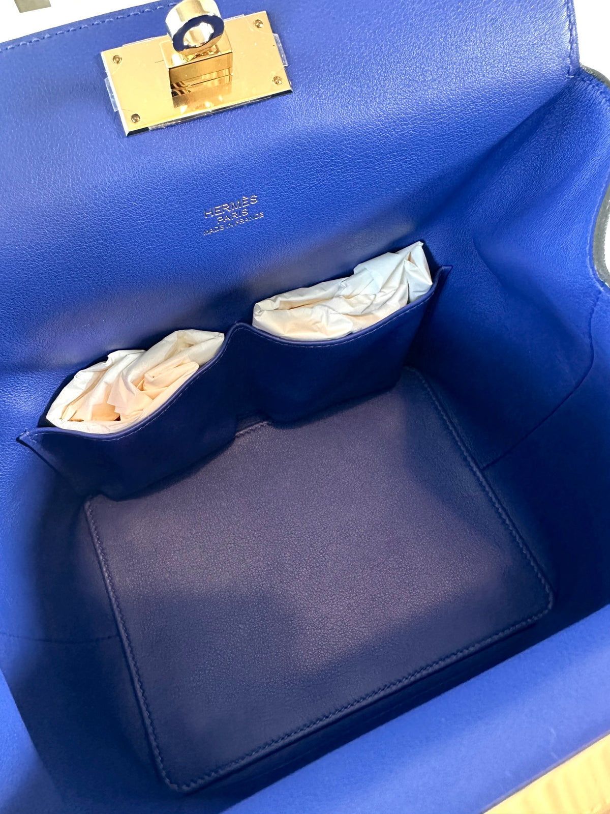 Hermes Toolbox 20 Blue Electrique