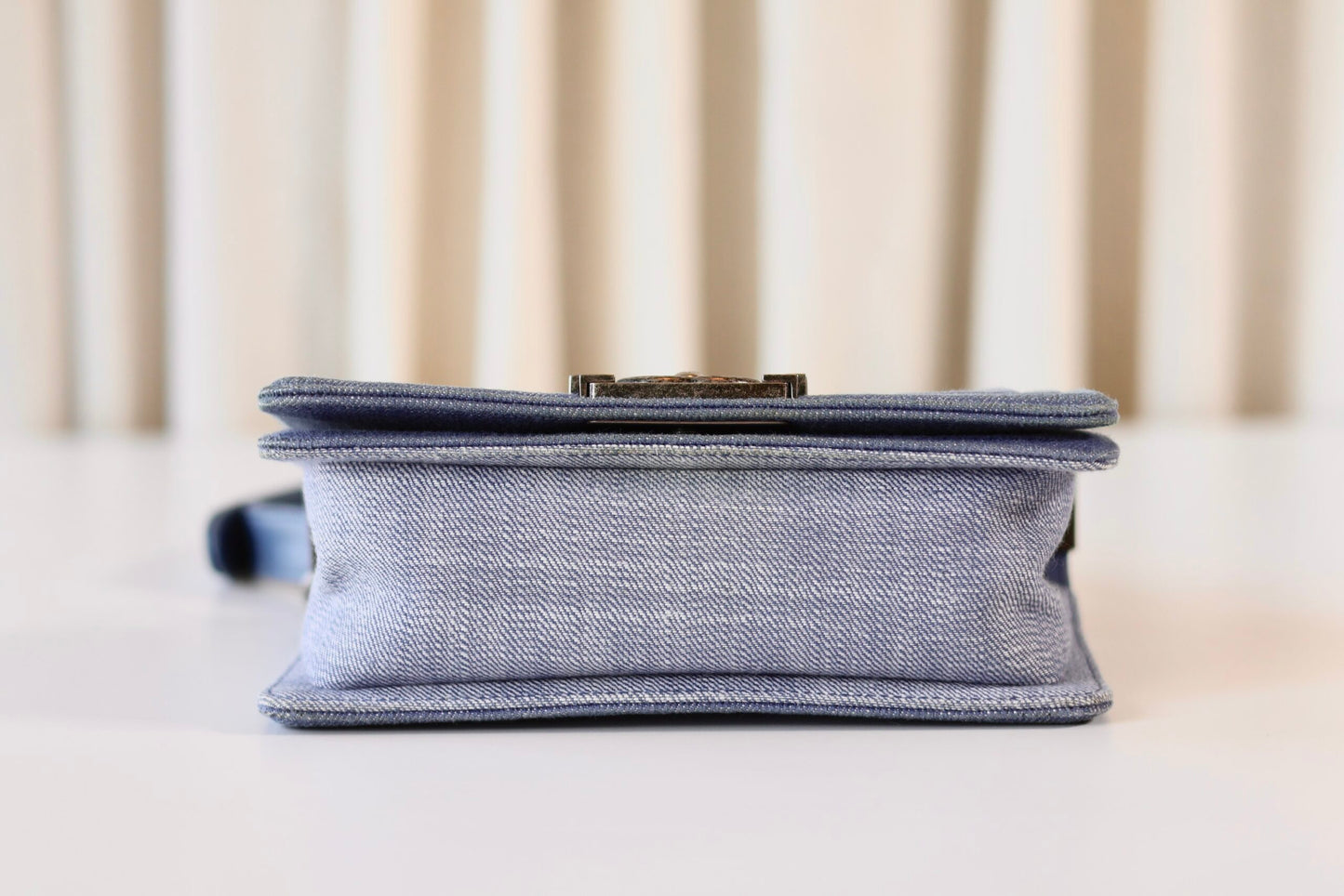 Chanel boy bag denim small