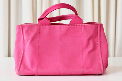 Prada pink tote bag